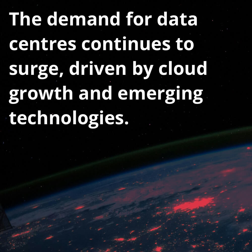 The global data center market is projected to exceed $230 billion by 2027, driven by cloud adoption and AI workloads.